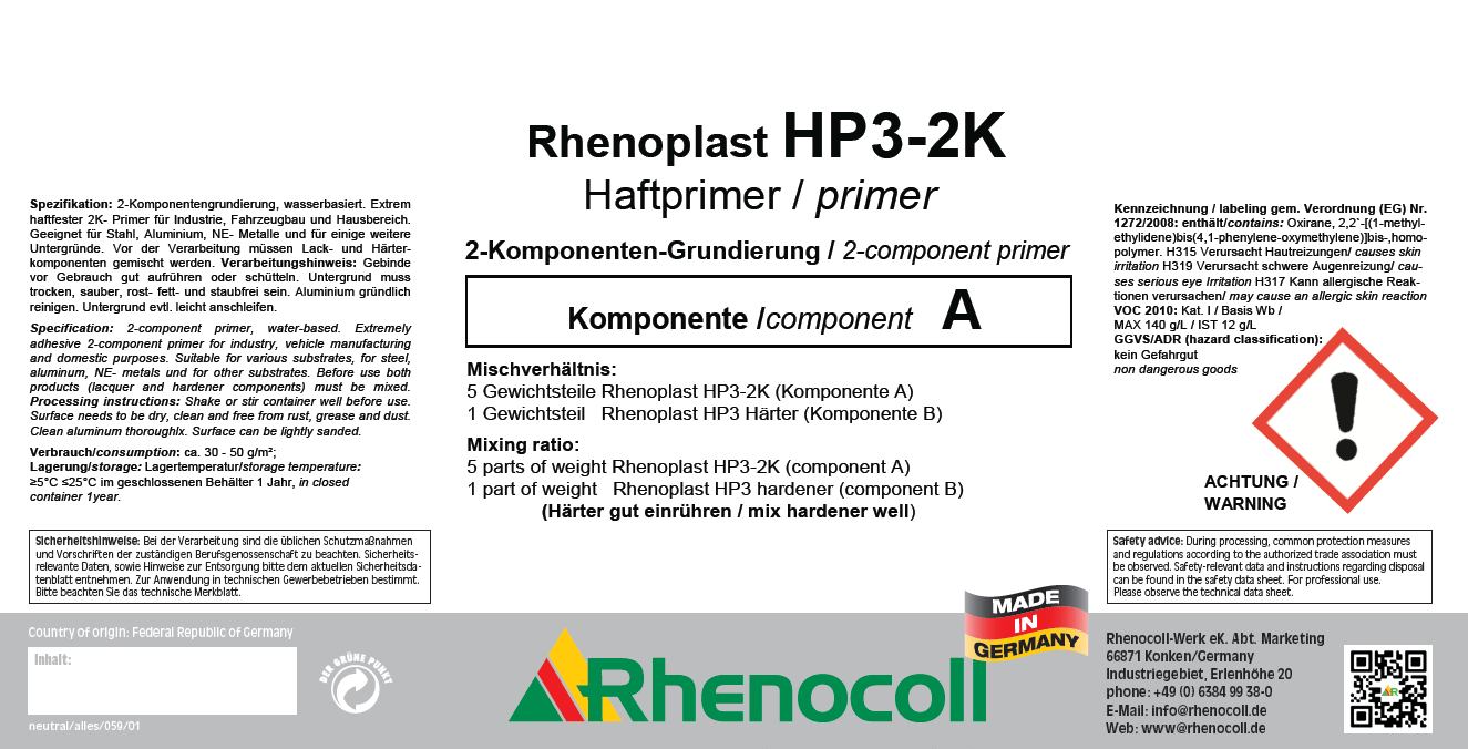 Rhenoplast HP3 – 2K